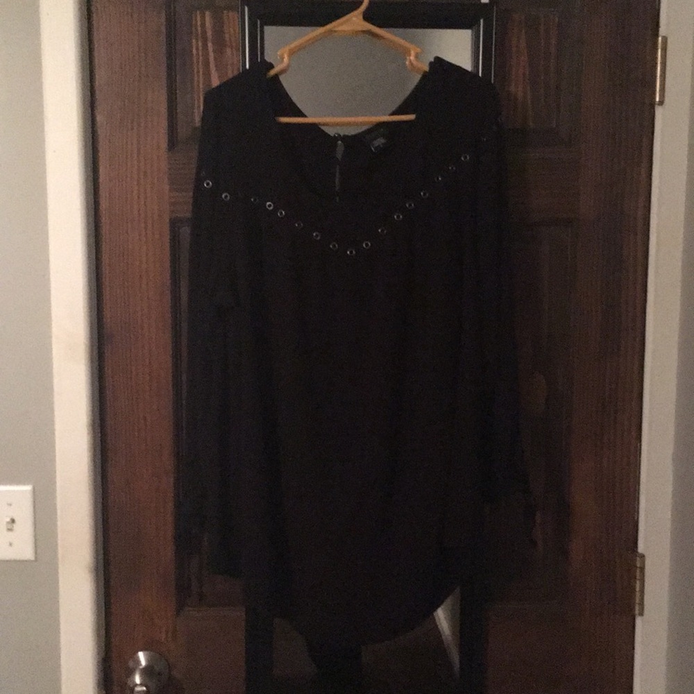 Torrid Black Long sleeve shirt